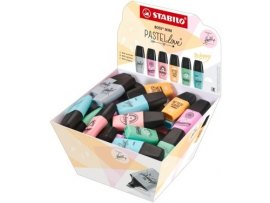 STABILO BOSS MINI Pastellove 2.0 50 ks Display z kartonu STABILO BOSS MINI Pastellove 2.0 50 ks Display z kartonu