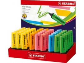 Zvýrazňovač STABILO® BOSS ORIGINAL / display 45 ks Zvýrazňovač STABILO® BOSS ORIGINAL / display 45 ks