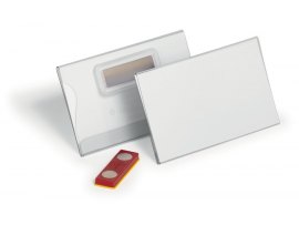 Jmenovka Durable s magnetem - 54 x 90 mm / 25 ks Jmenovka Durable s magnetem - 54 x 90 mm / 25 ks