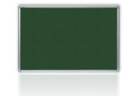 Tabule filcová v hliníkovém rámu - 100 x 150 cm / zelená Tabule filcová v hliníkovém rámu - 100 x 150 cm / zelená
