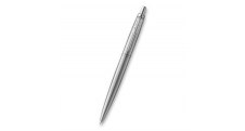 Kuličkové pero Parker Jotter XL Monochrome - stříbrná