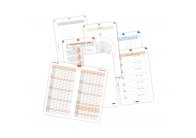 Náhradní vložky do diářů ADK - A5 / sada týdenní Náhradní vložky do diářů ADK - A5 / sada týdenní