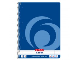 Blok Herlitz x.book - A4 / linka