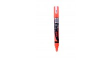 Popisovač křídový UNI Chalk Marker PWE-5M / fluo oranžová