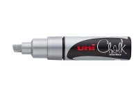 Popisovač křídový UNI Chalk Marker PWE-8K - stříbrná Popisovač křídový UNI Chalk Marker PWE-8K - stříbrná