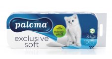 Toaletní papír Paloma Exclusive - 10 roliček / třívrstvý