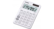Kalkulačka Casio MS 20 UC - displej 12 míst / bílá