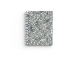 Blok kroužkový - A5 / linka / soft monstera Blok kroužkový - A5 / linka / soft monstera