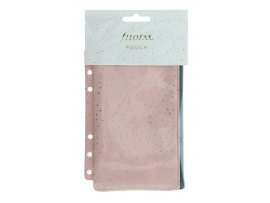 Náplň Multi Filofax Confetti osobní A5 penál na zip / Rose Quartz Náplň Multi Filofax Confetti osobní A5 penál na zip / Rose Quartz