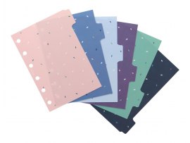 Rozřazovač Filofax Garden - kapesní / 6 záložek Rozřazovač Filofax Garden - kapesní / 6 záložek