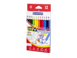 Pastelky Centropen 9522 JUMBO ERGO - 12 barev