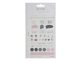 Náplň Multi Filofax Confetti osobní A5 / samolepky Náplň Multi Filofax Confetti osobní A5 / samolepky