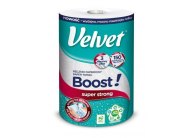 Utěrky papírové Velvet Boost - 150 útržků / třívrstvé Utěrky papírové Velvet Boost - 150 útržků / třívrstvé