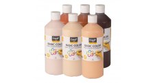 Temperové barvy Creall přírodní barev/ přenosný box / 6x500ml