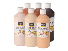 Temperové barvy Creall přírodní barev/ přenosný box / 6x500ml Temperové barvy Creall přírodní barev/ přenosný box / 6x500ml