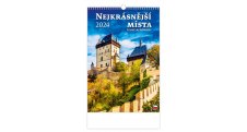 Kalendář nástěnný - Nejkrásnější místa ČR / N111
