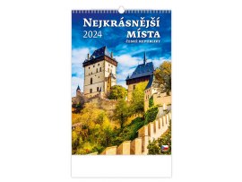 Kalendář nástěnný - Nejkrásnější místa ČR / N111