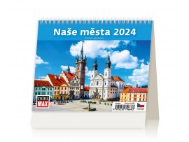 Kalendář stolní - Naše Města / SM08 Kalendář stolní - Naše Města / SM08