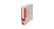Archivní box Emba A4 - hřbet 7,5 cm / červená