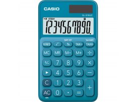 Kalkulačka Casio SL 310UC kapesní - displej 10 míst / modrá