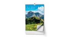 Kalendář nástěnný - Alpy / BNF8