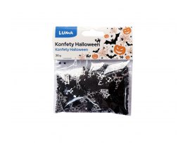 Konfety Halloween - pavouk/pavučina / 200g Konfety Halloween - pavouk/pavučina / 200g