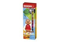 Plastelína Kores - 10 barev / 200 g