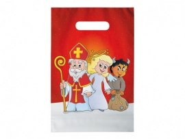 Taška Mikuláš S - mix s průhmatem 20 x 30 cm Taška Mikuláš S - mix s průhmatem 20 x 30 cm