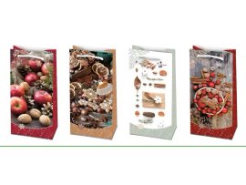 Vánoční taška SM - mix 10 x 22 cm