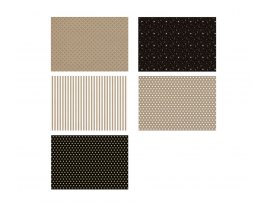 Dárkový balicí papír KRAFT STYLE - mix / 70 x 200 cm Dárkový balicí papír KRAFT STYLE - mix / 70 x 200 cm