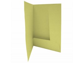 Odkládací mapy 252 Classic - se dvěmi chlopněmi -žlutá