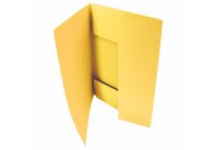 Odkládací mapy 253 Classic - se třemi chlopněmi - žlutá