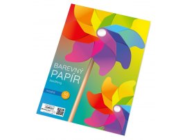 Barevný papír A4 - 80 g / 50 listů / modrá