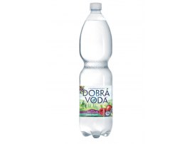 Dobrá voda s příchutí - lesní plody / jemně perlivá / 1,5 l Dobrá voda s příchutí - lesní plody / jemně perlivá / 1,5 l