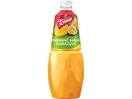 TOMA džus 1 l - pomeranč / marakuja TOMA džus 1 l - pomeranč / marakuja