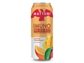 Mattoni IMUNO - mango, pomeranč / 0,5 l Mattoni IMUNO - mango, pomeranč / 0,5 l