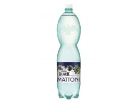 Mattoni minerální voda s příchutí Black tmavé ovoce 1,5 l
