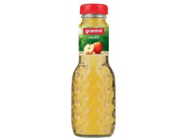 Džus Granini jablko 100% 0,2 l / sklo