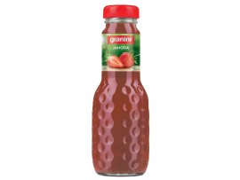 Džus Granini jahoda 100% 0,2 l / sklo Džus Granini jahoda 100% 0,2 l / sklo