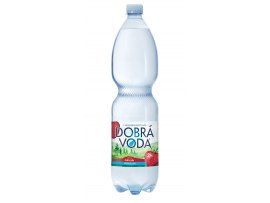 Dobrá voda s příchutí - jahoda / neperlivá / 1,5 l Dobrá voda s příchutí - jahoda / neperlivá / 1,5 l