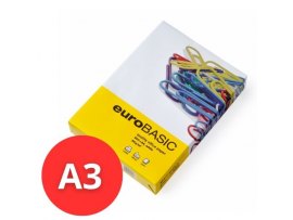 Xerografický papír Euro Basic - A3 80g / 500 listů Xerografický papír Euro Basic - A3 80g / 500 listů