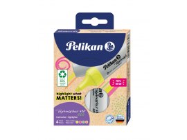 Zvýrazňovač Pelikan 490 ECO NEON / sada 4 ks Zvýrazňovač Pelikan 490 ECO NEON / sada 4 ks