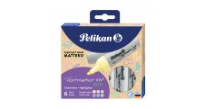 Zvýrazňovač Pelikan 490 ECO PASTEL / sada 6 ks