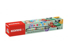 Prstové barvy Kores Dedi Kolor - 6 barev Prstové barvy Kores Dedi Kolor - 6 barev