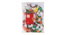 Samolepiscí listy APLI JUMBO -  mix / 500 ks