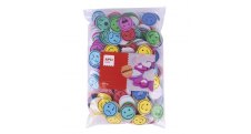 Samolepicí smajlíci APLI JUMBO - mix / 500 ks