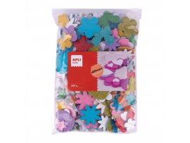 Dekorační pěnovky APLI JUMBO - mix tvarů / 450ks Dekorační pěnovky APLI JUMBO - mix tvarů / 450ks