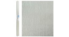Krepový papír - stříbrná / 50 x 200 cm