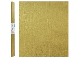 Krepový papír - zlatá 50 x 200 cm Krepový papír - zlatá 50 x 200 cm