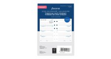 Náhradní vložka do diářů Filofax - kalendář kapesní týden / 2 strany
